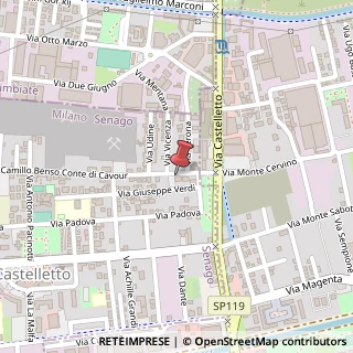 Mappa Via Cavour, 232, 20030 Senago, Milano (Lombardia)