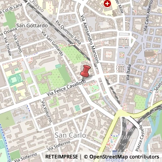 Mappa Via Felice Cavallotti, 11, 20900 Monza, Monza e Brianza (Lombardia)