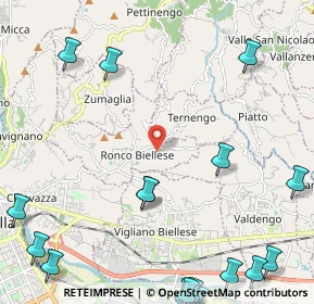 Mappa Via Libertà, 13845 Biella BI, Italia (3.4555)