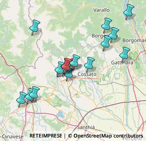 Mappa Via Libertà, 13845 Biella BI, Italia (14.68625)