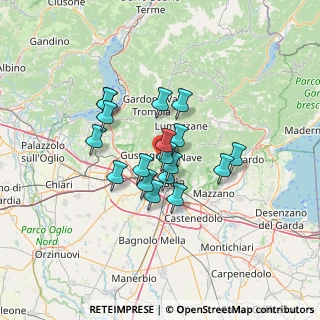 Mappa Via Palmiro Togliatti, 25060 Collebeato BS, Italia (9.79222)
