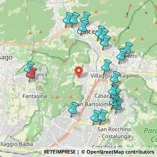 Mappa Via Palmiro Togliatti, 25060 Collebeato BS, Italia (2.425)