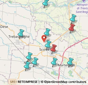 Mappa Via S. Benedetto, 30037 Scorzé VE, Italia (4.31917)