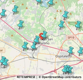 Mappa Via Sant'Antonio, 25046 Cazzago San Martino BS, Italia (6.0575)