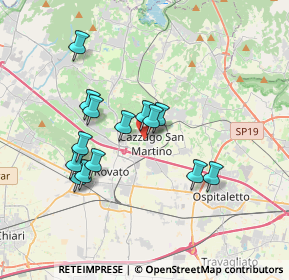 Mappa Via Sant'Antonio, 25046 Cazzago San Martino BS, Italia (3.15)