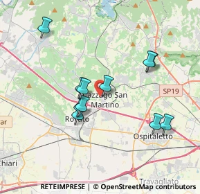 Mappa Via Sant'Antonio, 25046 Cazzago San Martino BS, Italia (3.30545)