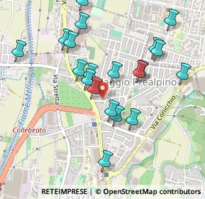 Mappa Villaggio Prealpino Via Prima, 25136 Brescia BS, Italia (0.4785)