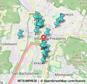 Mappa Villaggio Prealpino Via Prima, 25136 Brescia BS, Italia (0.698)
