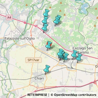 Mappa Via Madonna della Pace, 25033 Cologne BS, Italia (3.64077)
