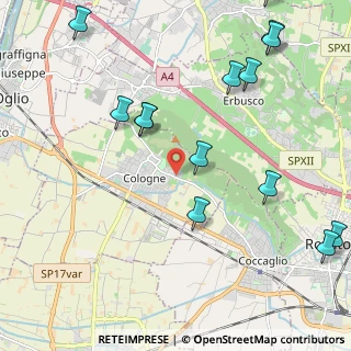 Mappa Via Madonna della Pace, 25033 Cologne BS, Italia (2.71143)