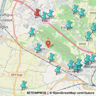 Mappa Via Madonna della Pace, 25033 Cologne BS, Italia (3.034)