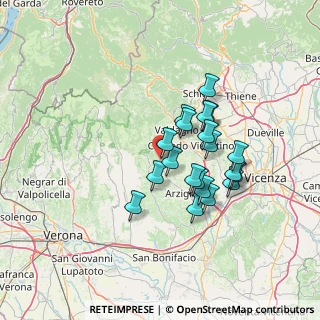 Mappa Via Risorgimento, 36070 San Pietro Mussolino VI, Italia (11.116)
