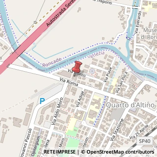 Mappa Via Roma, 46, 30020 Quarto d'Altino, Venezia (Veneto)