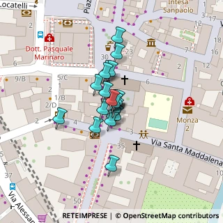 Mappa Via Santa Maddalena, 20900 Monza MB, Italia (0.0275)