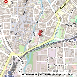 Mappa Via Enrico Cernuschi, 6, 20900 Monza, Monza e Brianza (Lombardia)