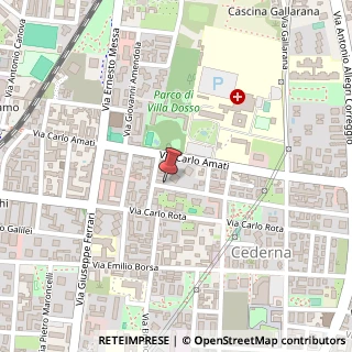 Mappa Via Ernesto Canesi, 3, 20900 Monza, Monza e Brianza (Lombardia)
