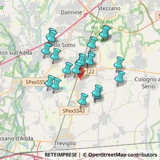 Mappa Via Romero, 24040 Arcene BG, Italia (3.072)