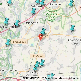 Mappa Via Romero, 24040 Arcene BG, Italia (6.6495)