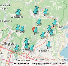 Mappa Via Cariadighe, 25080 Serle BS, Italia (7.75889)