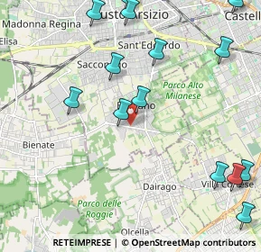 Mappa Via Mortara, 21052 Busto Arsizio VA, Italia (2.79467)