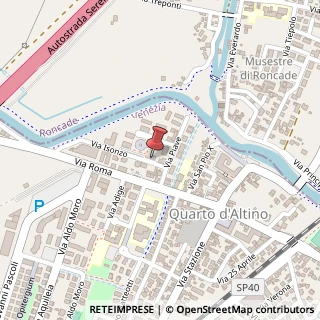 Mappa Via Isonzo, 30020 Quarto d'Altino VE, Italia, 30020 Quarto d'Altino, Venezia (Veneto)