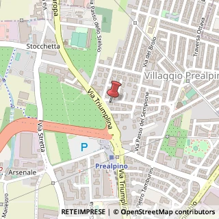Mappa Via Prima, 6, 25136 Brescia, Brescia (Lombardia)