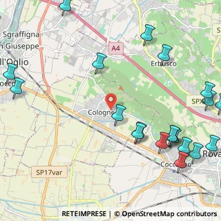 Mappa Via Mandorleto, 25033 Cologne BS, Italia (2.9915)
