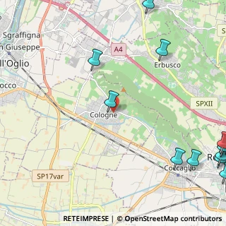 Mappa Via Mandorleto, 25033 Cologne BS, Italia (3.54417)
