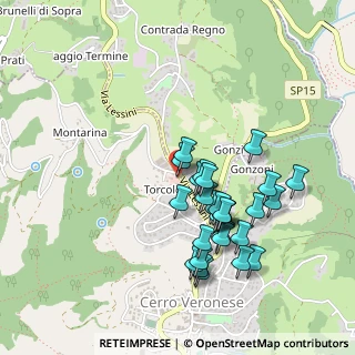 Mappa Contrada Pianura, 37021 Cerro Veronese VR, Italia (0.44286)