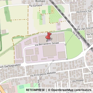 Mappa Via Zenale, 74, 20024 Garbagnate Milanese, Milano (Lombardia)