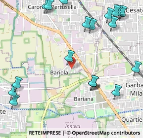 Mappa Via de Andrè Fabrizio, 21042 Caronno Pertusella VA, Italia (1.4205)