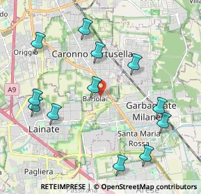 Mappa Via de Andrè Fabrizio, 21042 Caronno Pertusella VA, Italia (2.285)