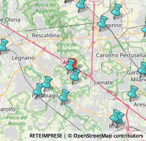 Mappa VIa Santa Barbara, 20023 Cerro Maggiore MI, Italia (5.7775)