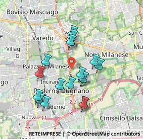 Mappa Palazzolo Milanese, 20037 Paderno Dugnano MI, Italia (1.64611)