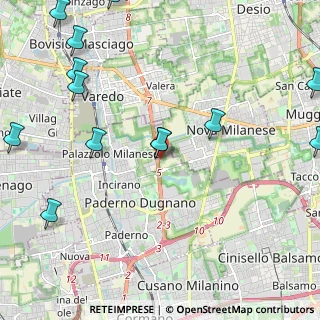 Mappa Palazzolo Milanese, 20037 Paderno Dugnano MI, Italia (2.90846)