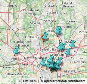 Mappa SS dei Giovi, 20037 Paderno Dugnano MI, Italia (9.0585)
