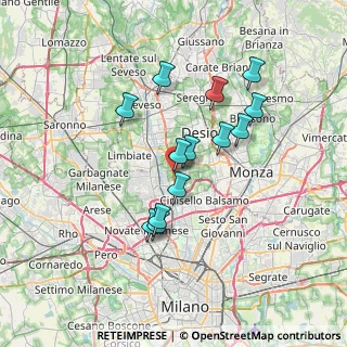 Mappa SS dei Giovi, 20037 Paderno Dugnano MI, Italia (6.03615)