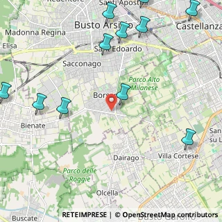 Mappa Via Robbio, 21052 Busto Arsizio VA, Italia (2.95818)