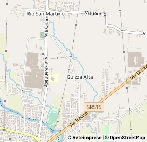 Mappa Via Guizza Alta, 30037 Scorzè VE, Italia (0.57692)