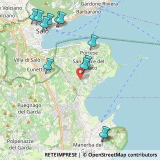 Mappa SP 39, 25010 San Felice del Benaco BS (2.64667)