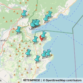 Mappa SP 39, 25010 San Felice del Benaco BS (3.63333)