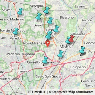 Mappa Via Santa Giuliana, 20835 Muggiò MB, Italia (4.37)