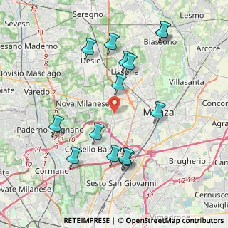 Mappa Via Santa Giuliana, 20835 Muggiò MB, Italia (4.13)