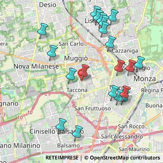Mappa Via Santa Giuliana, 20835 Muggiò MB, Italia (2.4)