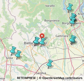 Mappa Via Maffei Pietro, 13836 Cossato BI, Italia (20.35286)