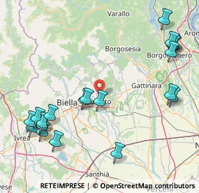 Mappa Via Maffei Pietro, 13836 Cossato BI, Italia (20.9495)