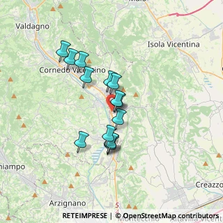 Mappa Contrada, 36070 Castelgomberto VI, Italia (2.735)