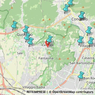 Mappa Via Attico, 25060 Cellatica BS, Italia (3.02231)