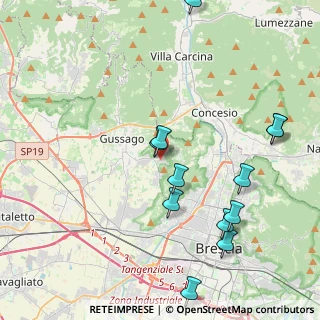 Mappa Via Attico, 25060 Cellatica BS, Italia (4.615)