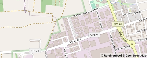 Mappa Cavenago di Brianza